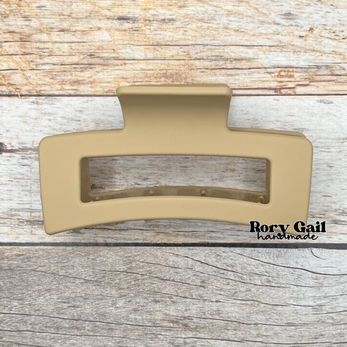 Rory Gail Handmade Fall Rectangular Claw Clips