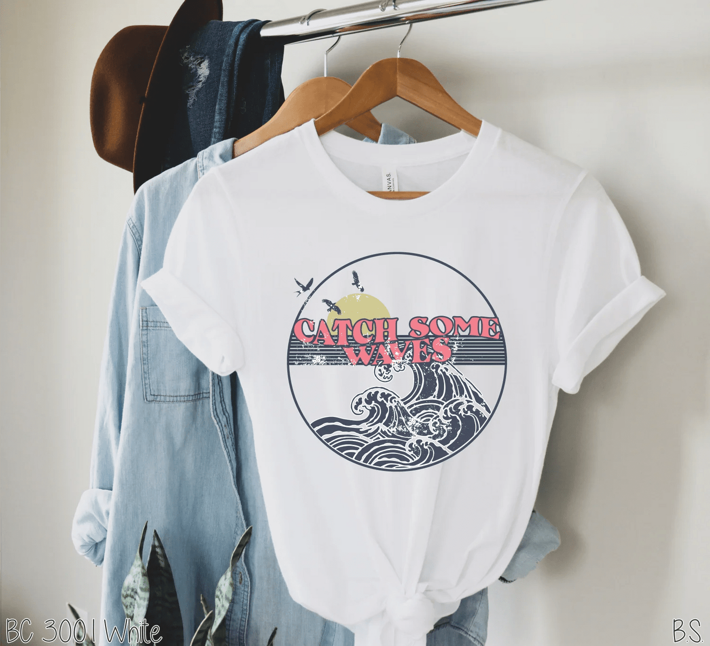 Rory Gail Handmade Shirt Catch Some Waves