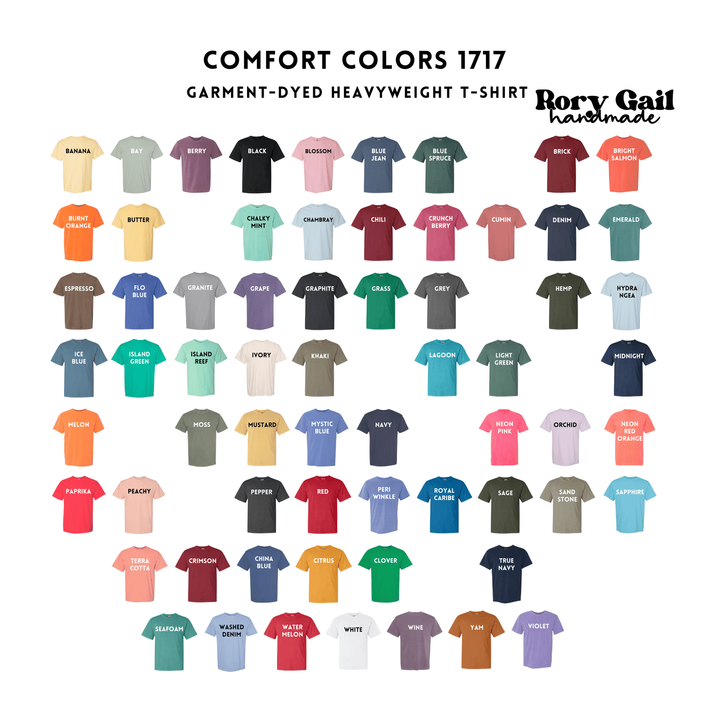 Rory Gail Handmade T-Shirt ABC I Heart U Adult Tee