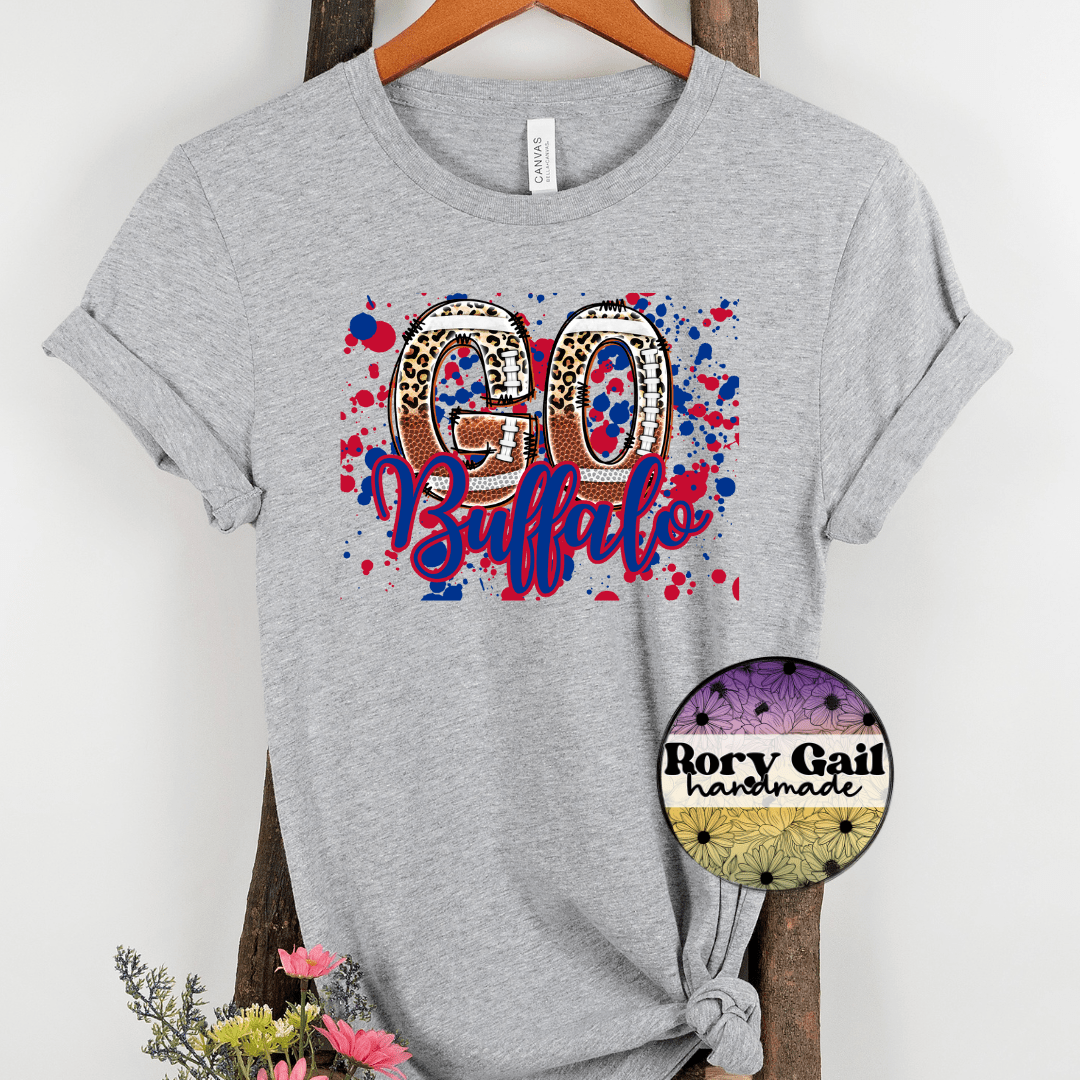 Rory Gail Handmade T-Shirt Buffalo Football Cities Adult Tee