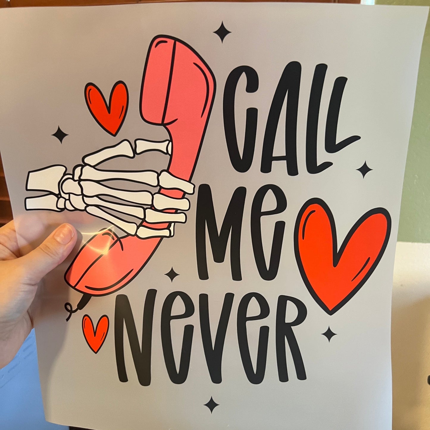 Rory Gail Handmade T-Shirt Call Me Never Adult Tee