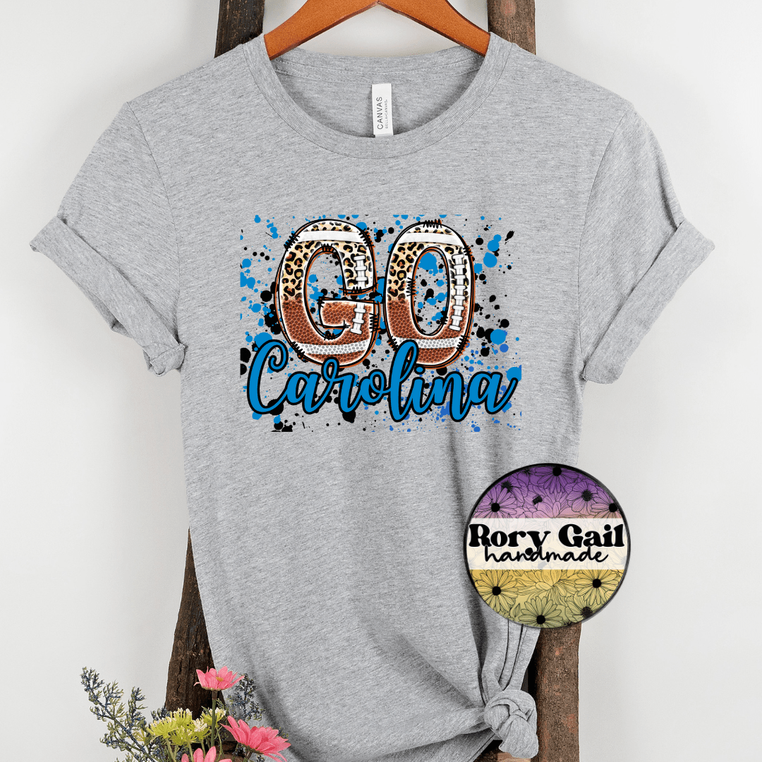 Rory Gail Handmade T-Shirt Carolina Football Cities Adult Tee
