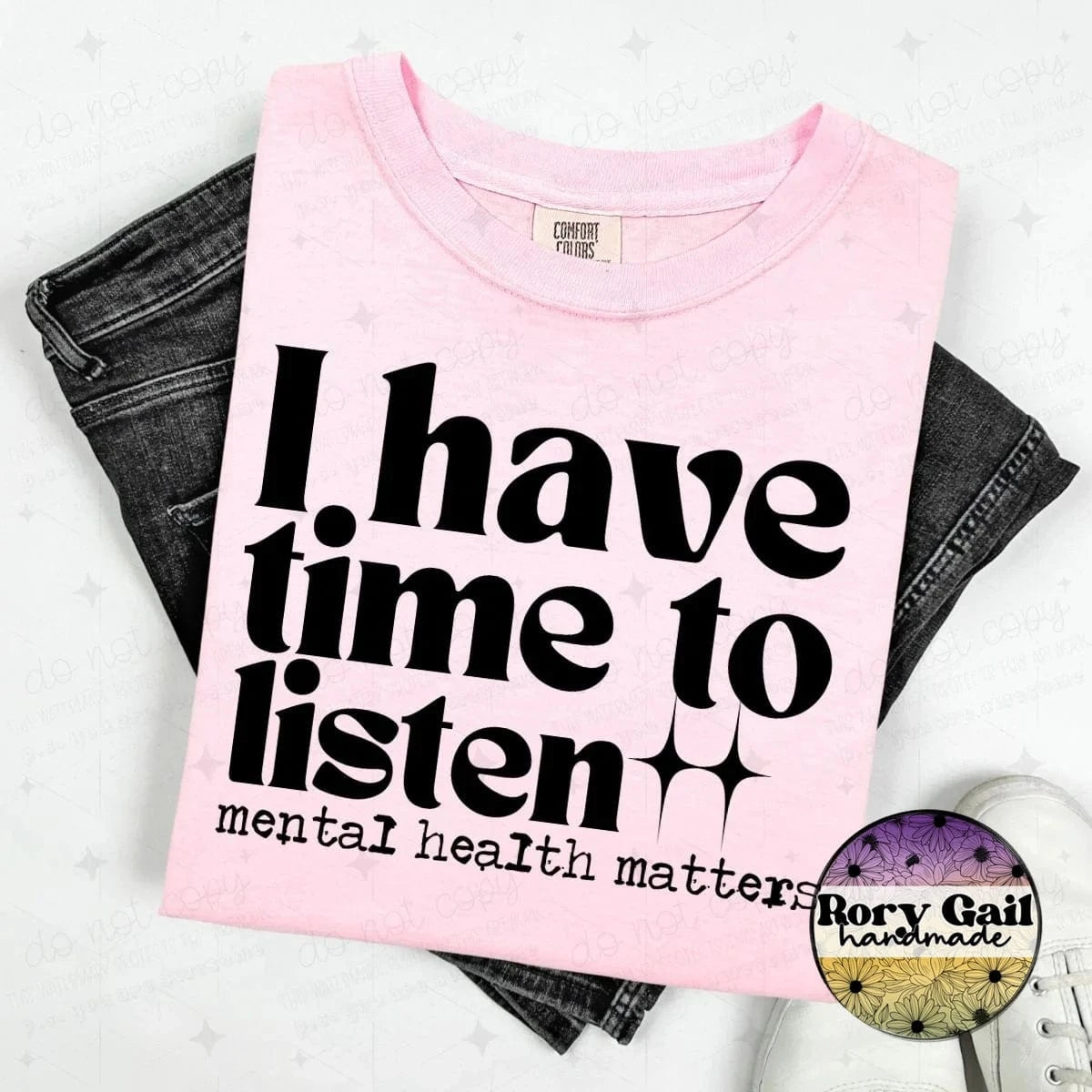 OCo T-Shirt I Have Time to Listen Adult Tee