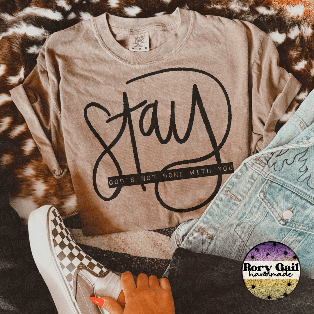2Peas T-Shirt Stay – God’s Not Done With You Tee