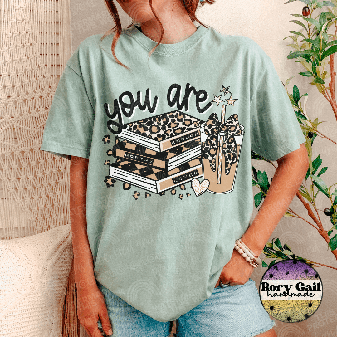 2Peas T-Shirt You Are Worthy Enough Loved Tee
