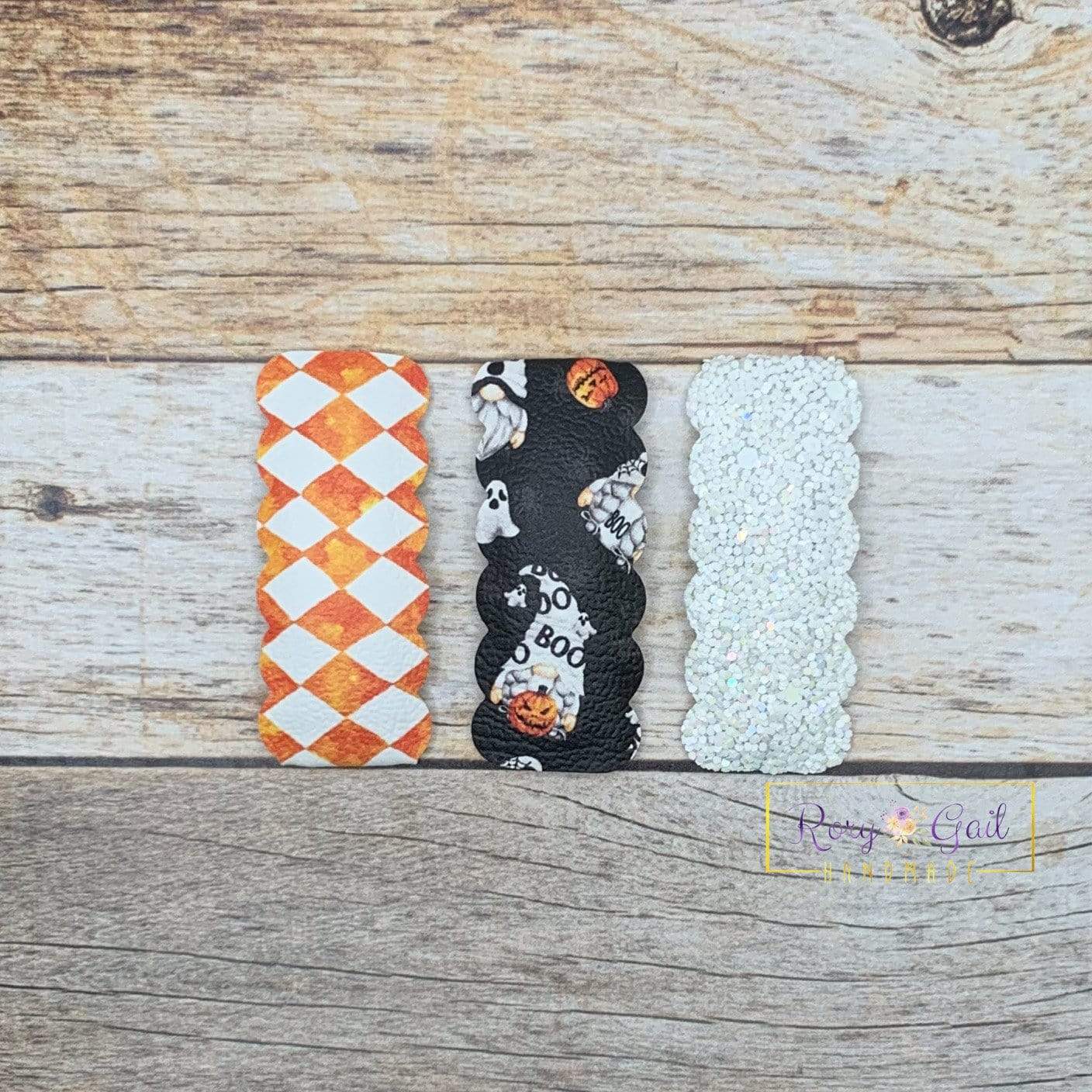 Rory Gail Handmade Clips Ghost Gnomes 2” Snap Clip Set