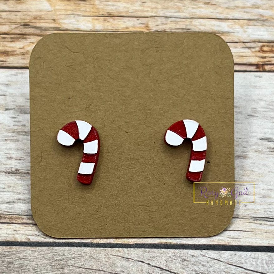 Rory Gail Handmade Earrings Christmas Acrylic Stud Earrings