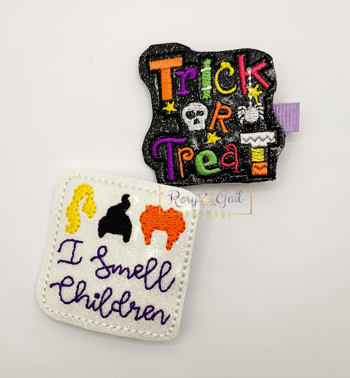 Rory Gail Handmade Halloween Feltie Clips