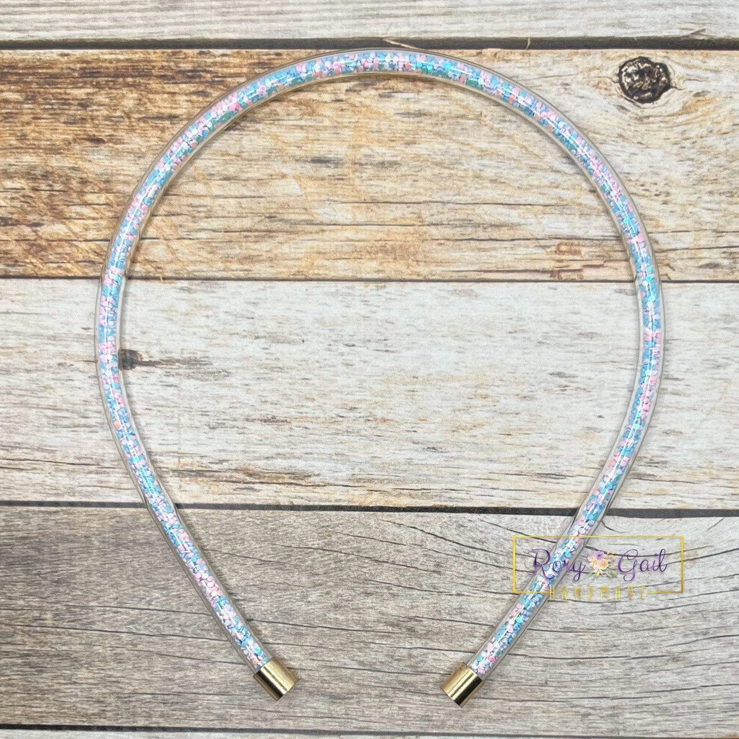 Rory Gail Handmade Headbands Santa Baby Christmas Glitter Shaker Headbands