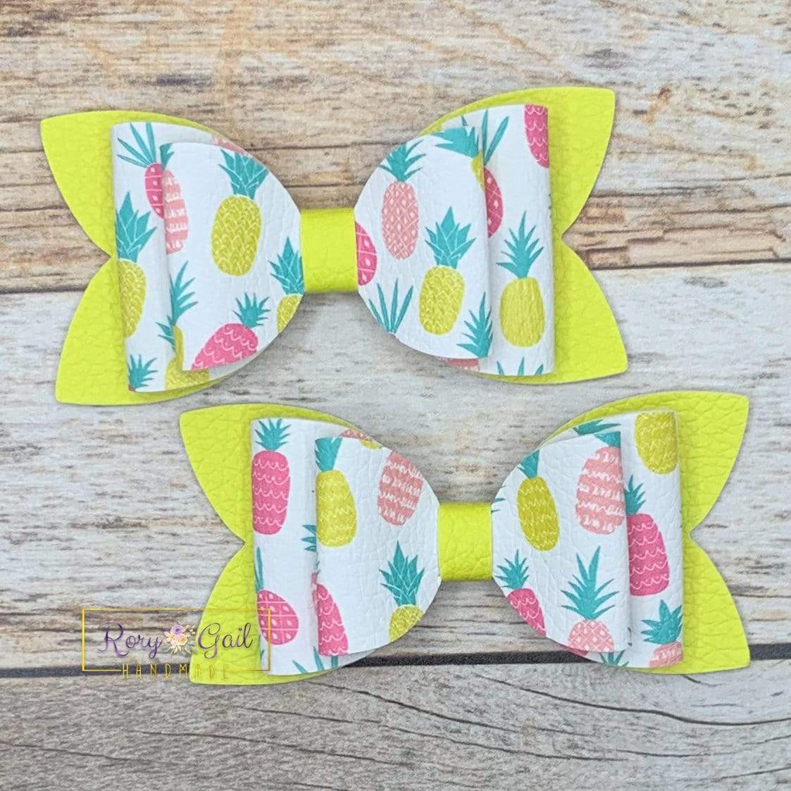 Rory Gail Handmade Pineapple 3” Double Diva Piggies