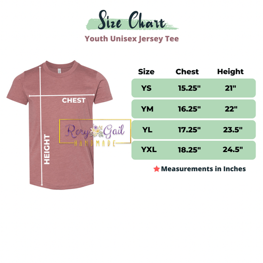 Rory Gail Handmade Shirt Peace Love Elf Toddler/Youth