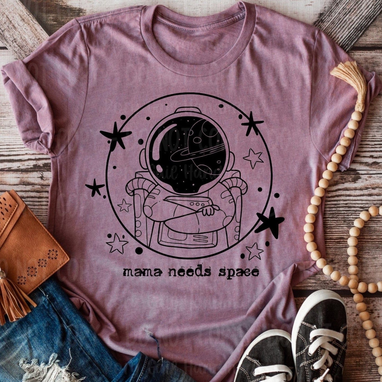 Rory Gail Handmade Shirts & Tops Mama Needs Space Adult Tee