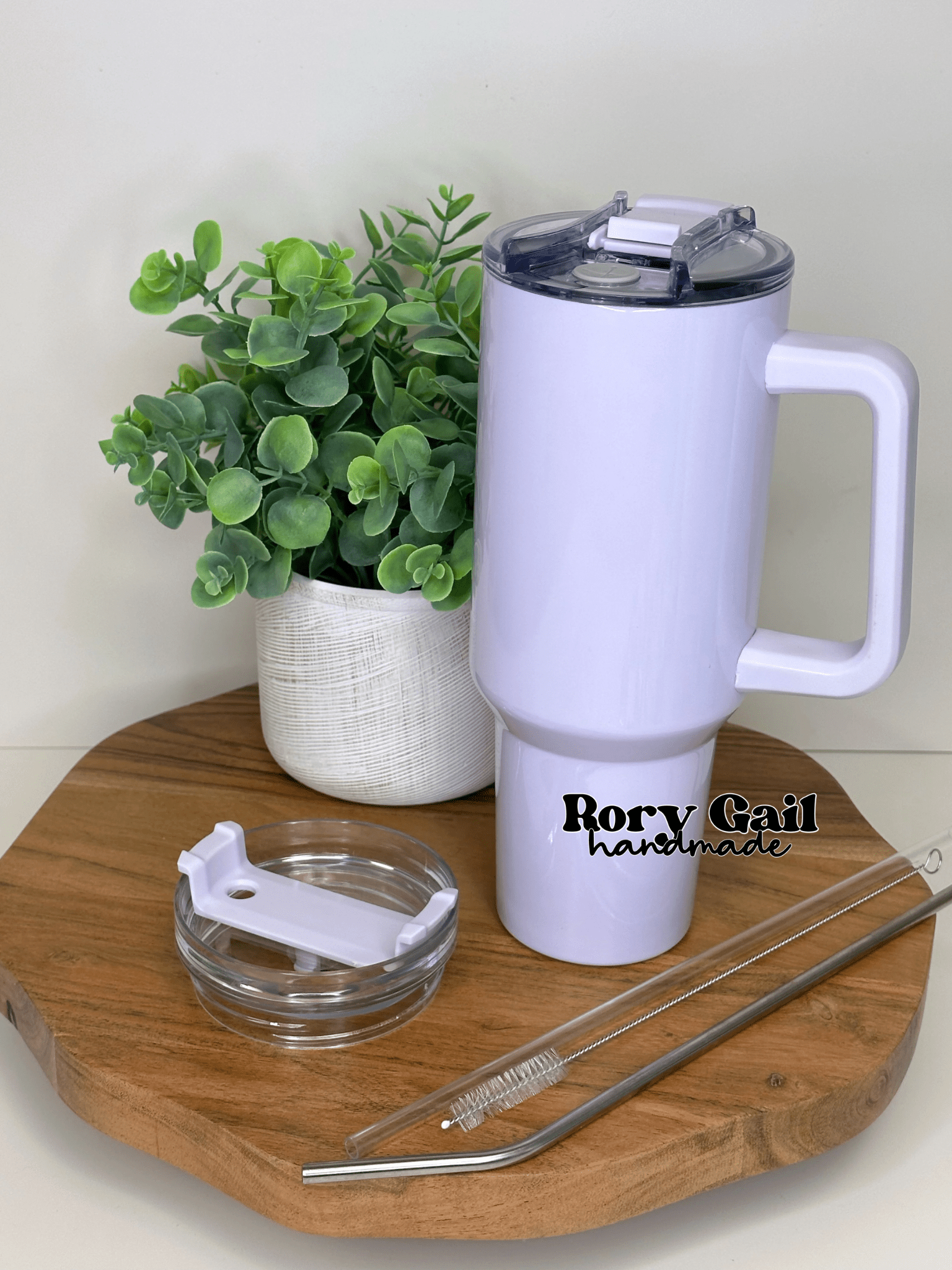 Rory Gail Handmade Lavender 40oz Quencher