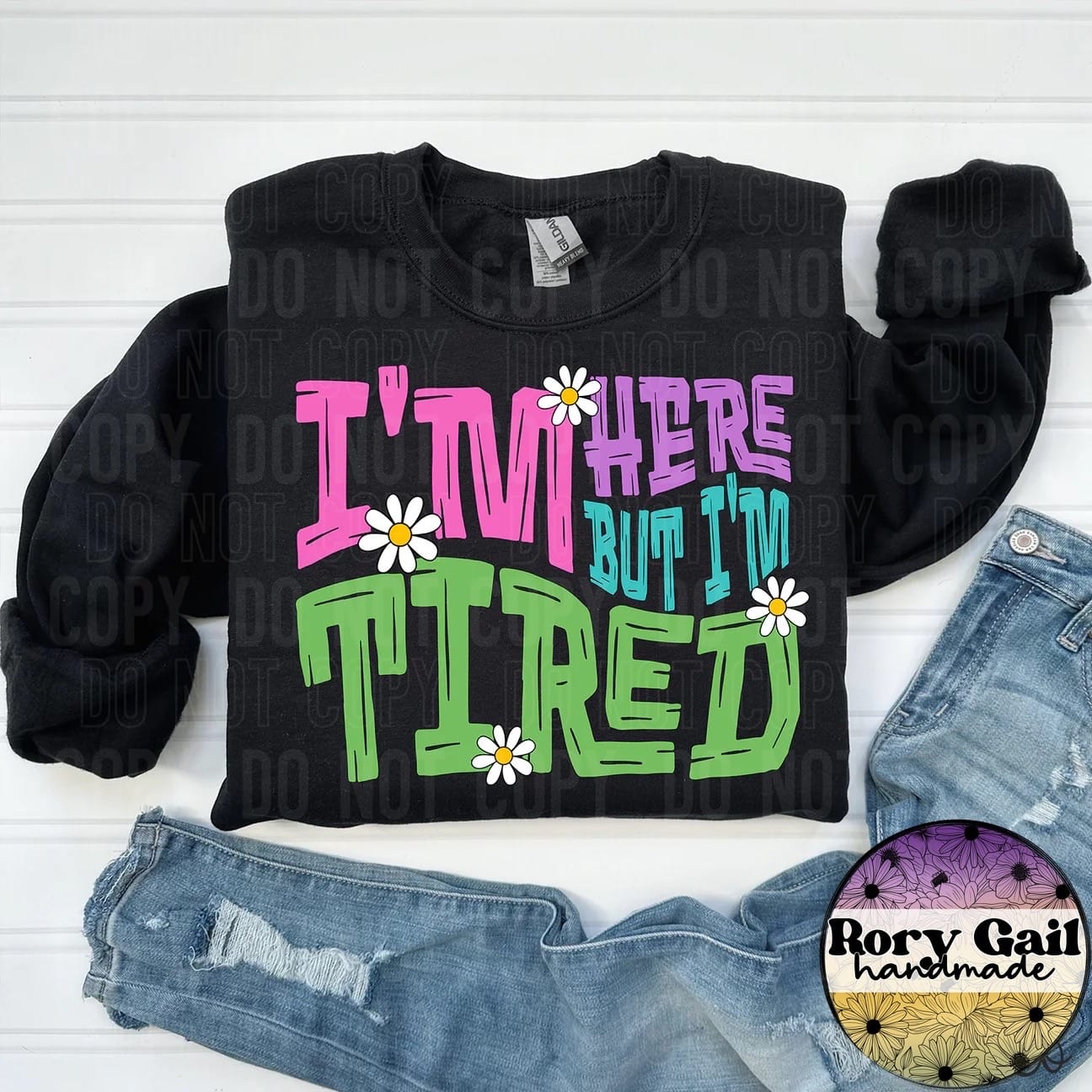 Chase I’m Here But I’m Tired Tee