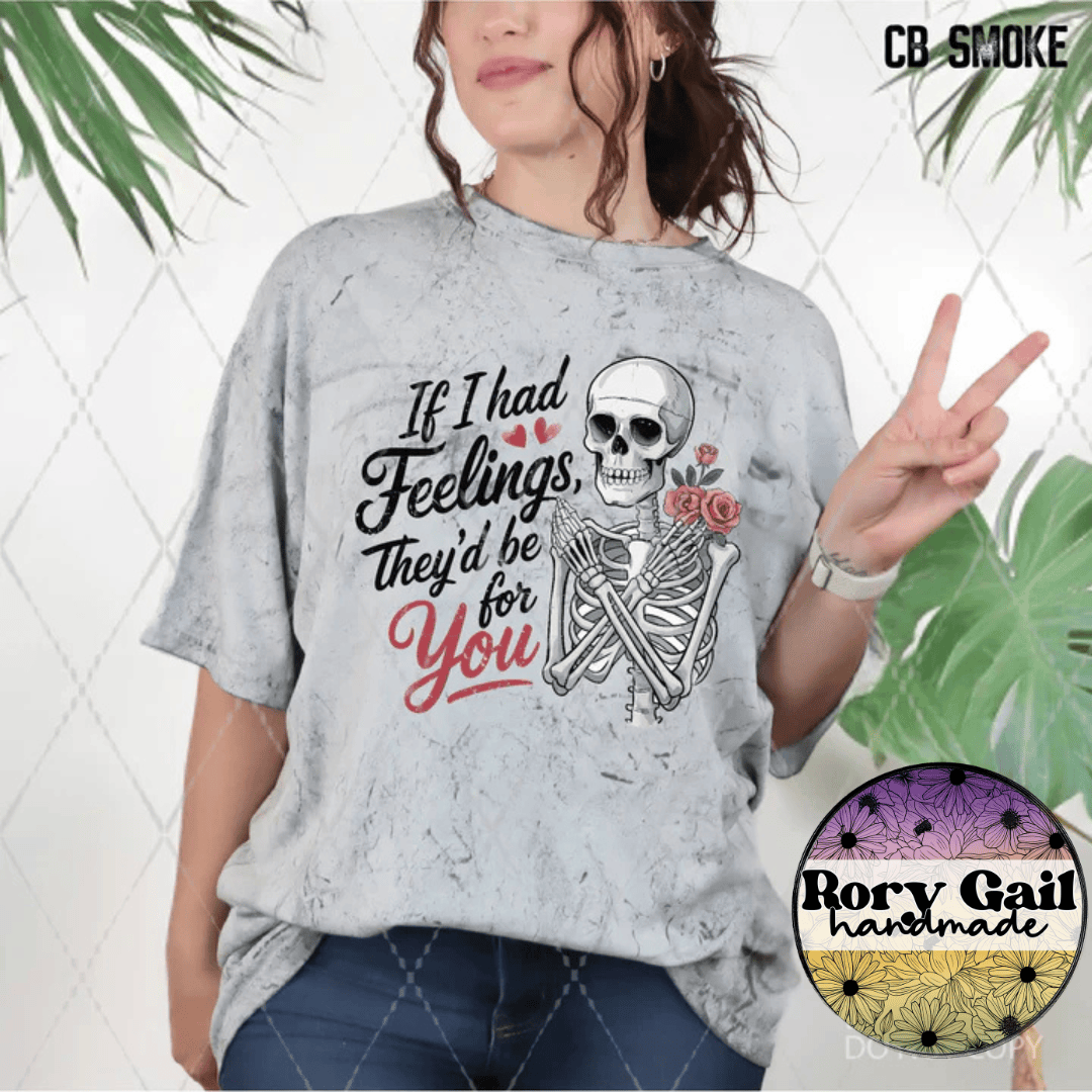 CSDS If I Had Feelings Adult Graphic Tee
