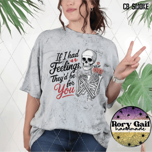 CSDS If I Had Feelings Adult Graphic Tee