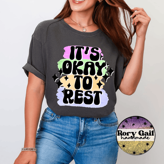 Rory Gail Handmade It’s Okay To Rest Tee
