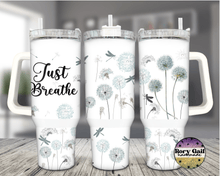 Load image into Gallery viewer, Rory Gail Handmade Just Breathe 40oz Quencher
