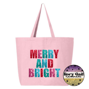 Rory Gail Handmade Merry and Bright Tote