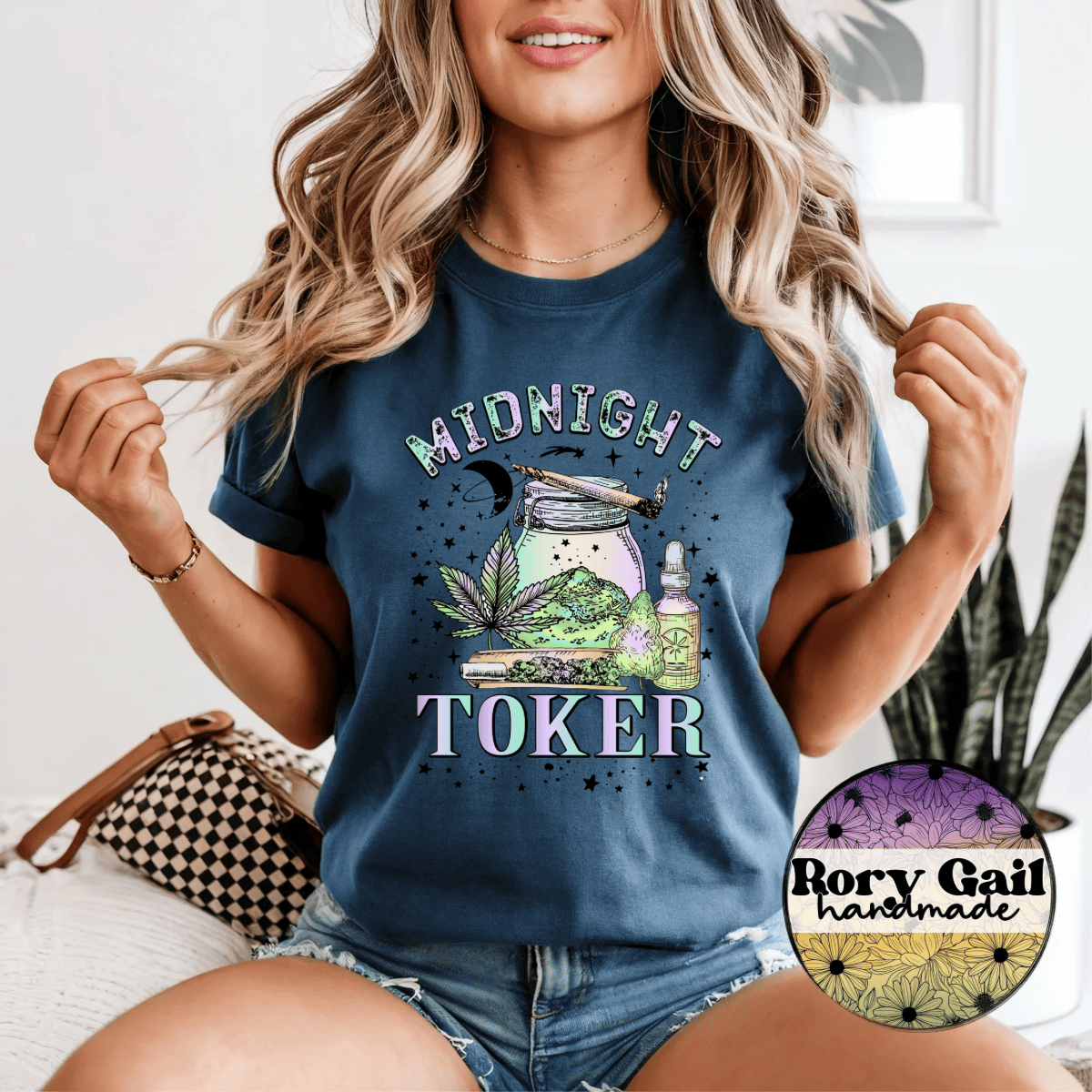 Rory Gail Handmade Midnight Toker Tee
