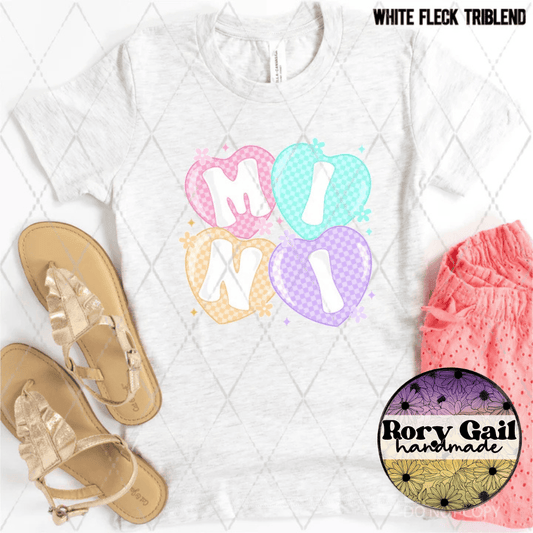 CSDS Mini Candy Hearts Kids Graphic Tee