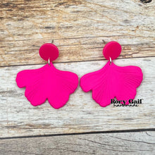 Load image into Gallery viewer, Rory Gail Handmade Neon Petals Acrylic Earrings
