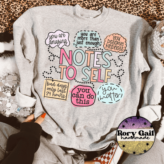 Rory Gail Handmade Notes To Self Tee