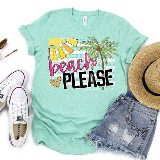 Rory Gail Handmade Shirt Beach Please