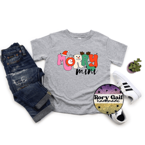 Rory Gail Handmade Shirt Merry Mini Toddler/Youth