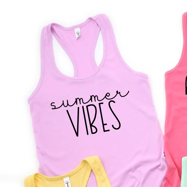 Rory Gail Handmade Shirt Summer Vibes (Black Ink)