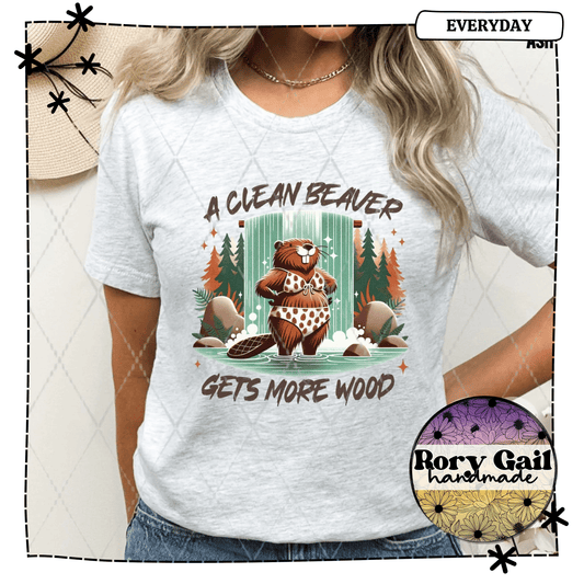 CSDS T-Shirt A Clean Beaver Gets More Wood Adult