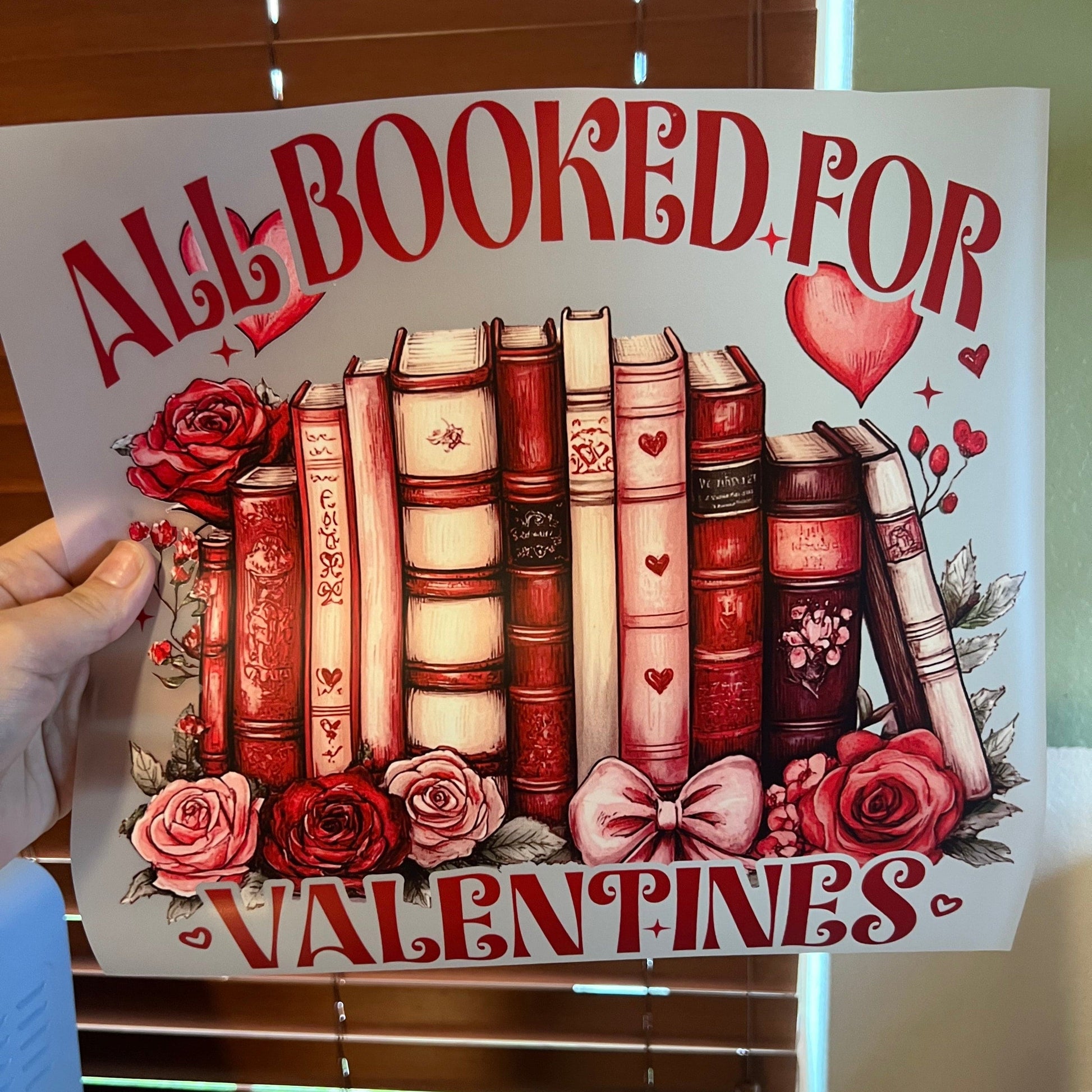Rory Gail Handmade T-Shirt All Booked For Valentines Adult Tee