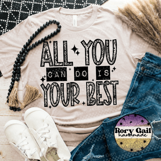 2Peas T-Shirt All You Can Do Is Your Best Tee