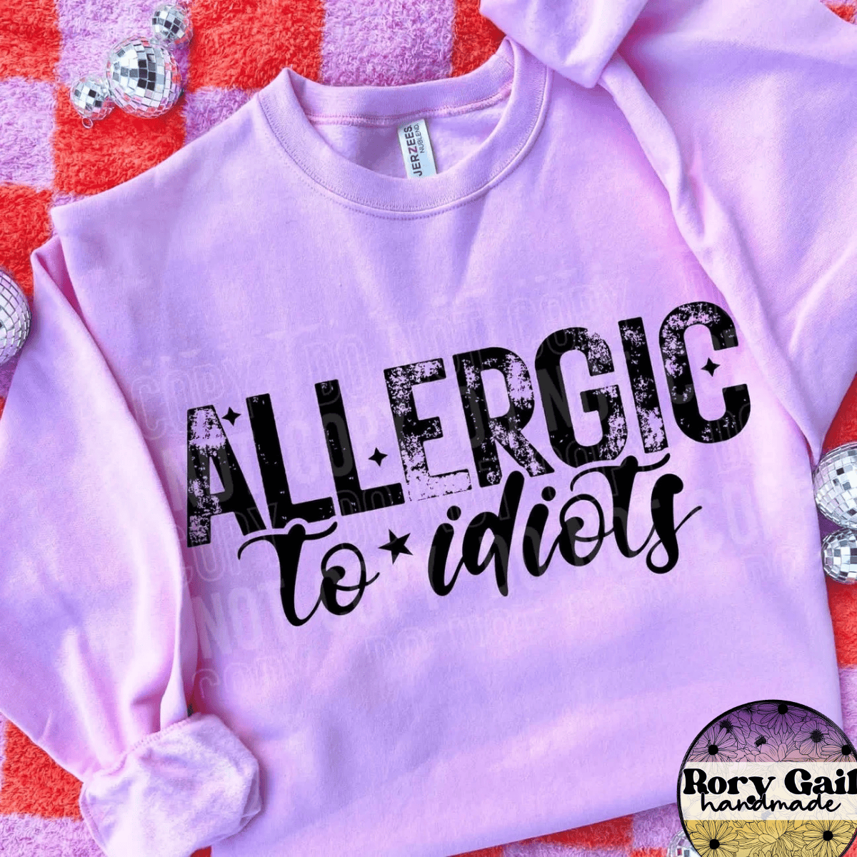Chase T-Shirt Allergic To Idiots