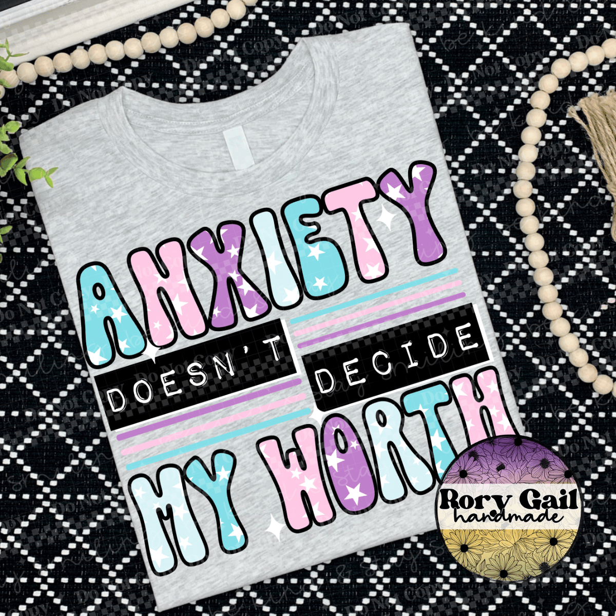 2Peas T-Shirt Anxiety Doesn’t Decide My Worth Tee
