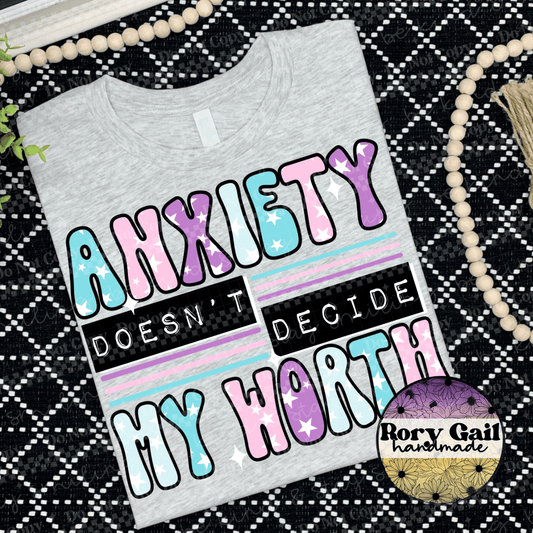 2Peas T-Shirt Anxiety Doesn’t Decide My Worth Tee