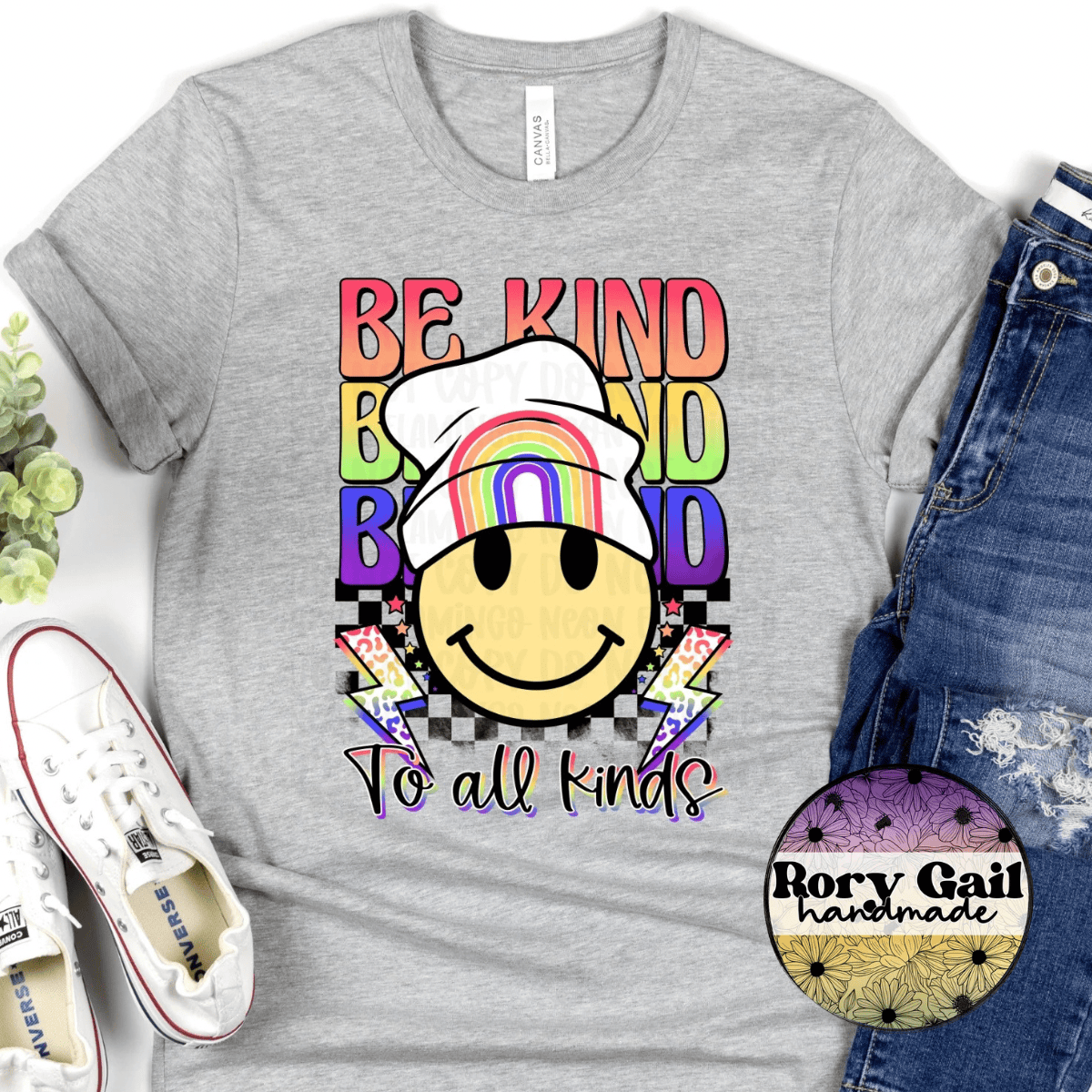 Neon Flamingo T-Shirt Be Kind to All Kinds Tee
