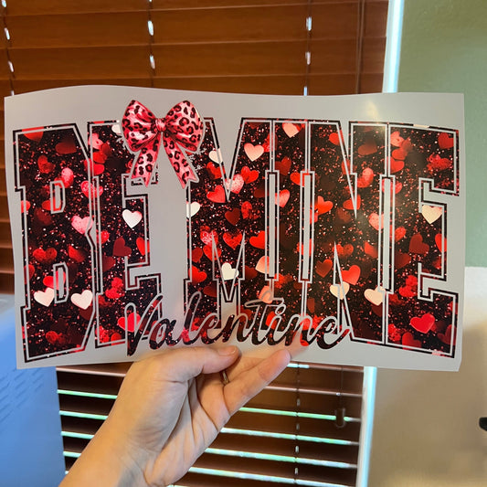 Rory Gail Handmade T-Shirt Be Mine Valentine Adult Tee