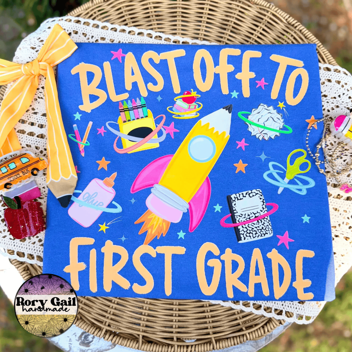OCo T-Shirt Blast Off To Grade Kids Tee