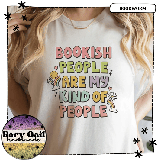 SVGS T-Shirt Bookish People Are My Kind Of People Adult