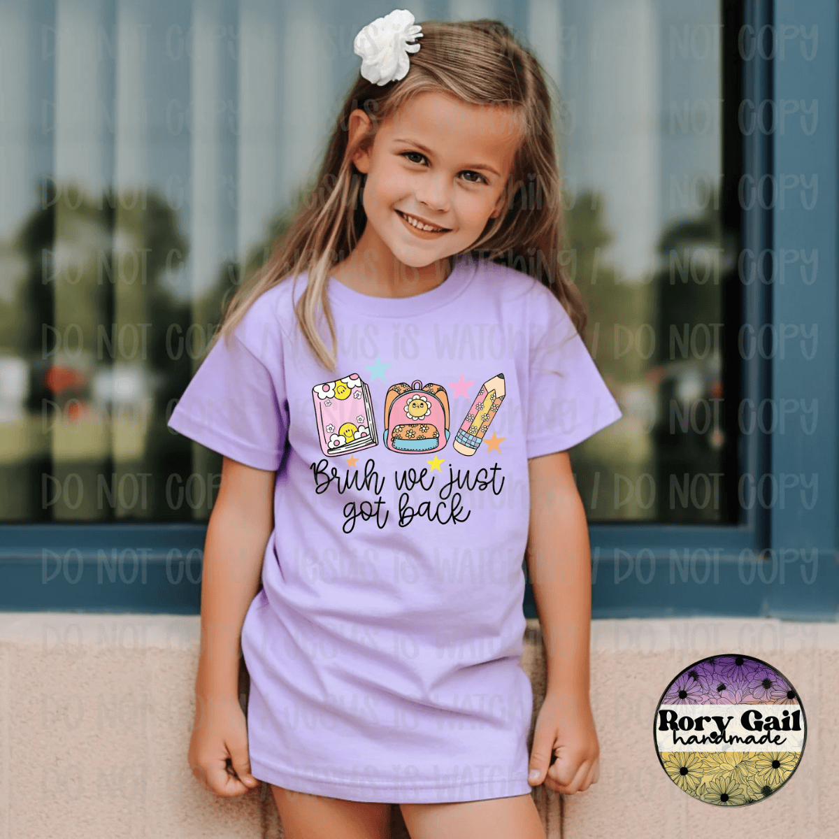 OCo T-Shirt Bruh We Just Got Back Kids Tee