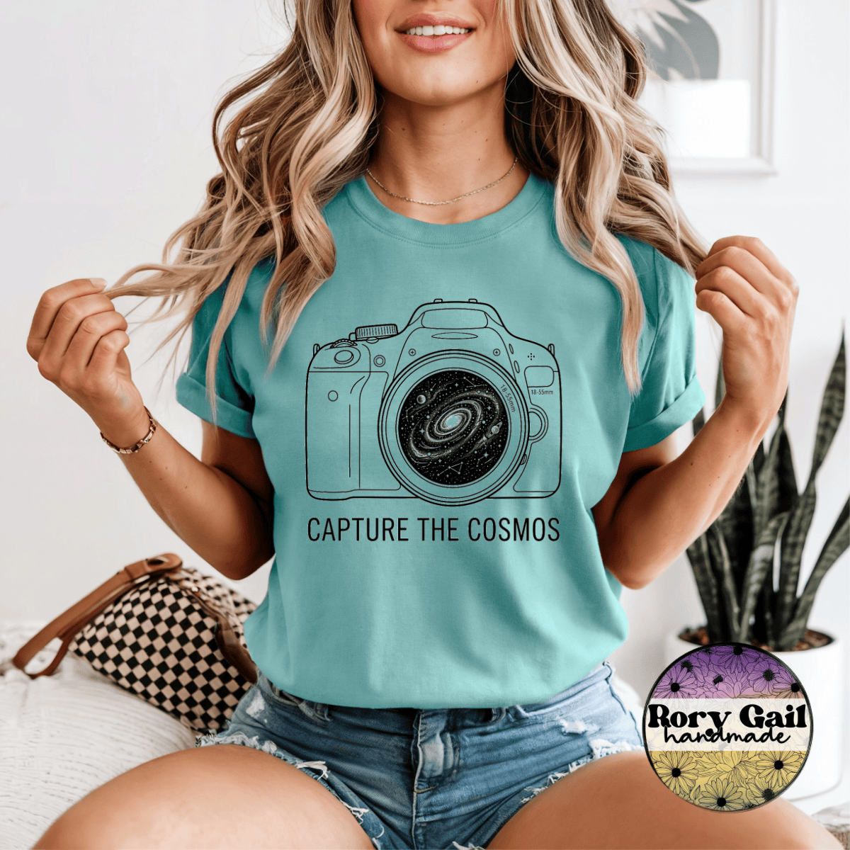 Rory Gail Handmade T-Shirt Capture The Cosmos