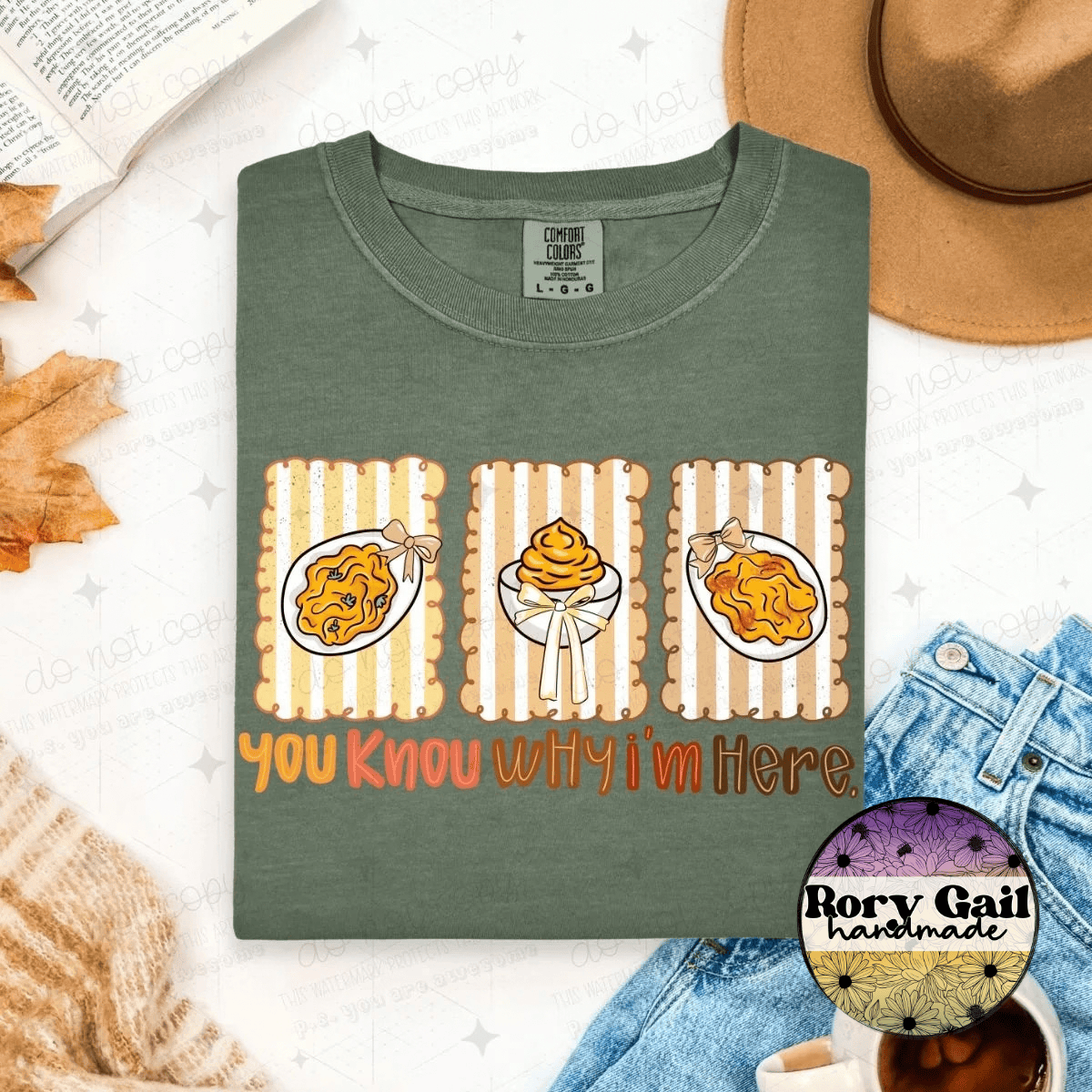 OCo T-Shirt Coquette You Know Why I'm Here Adult