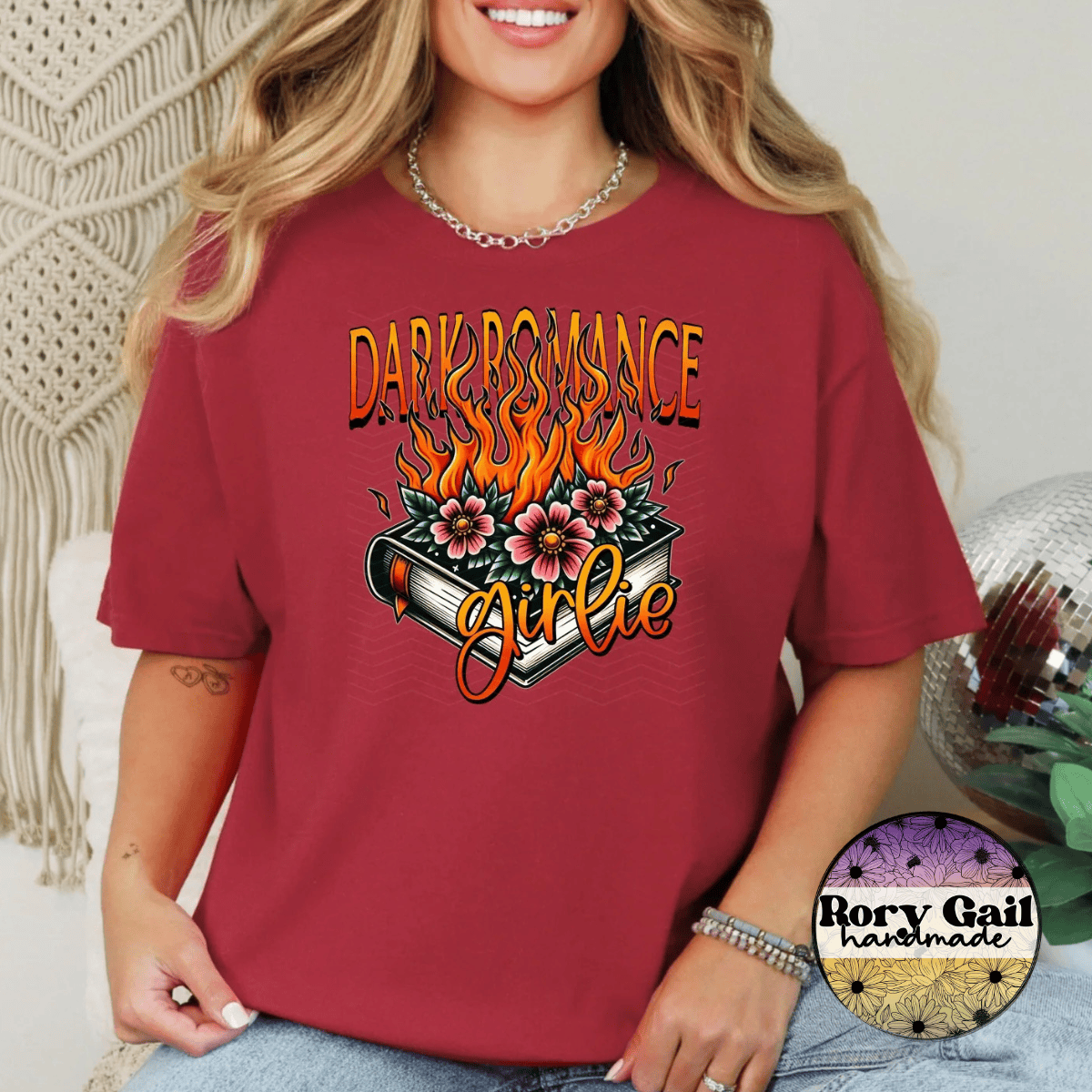 Neon Flamingo T-Shirt Dark Romance Girlie Tee