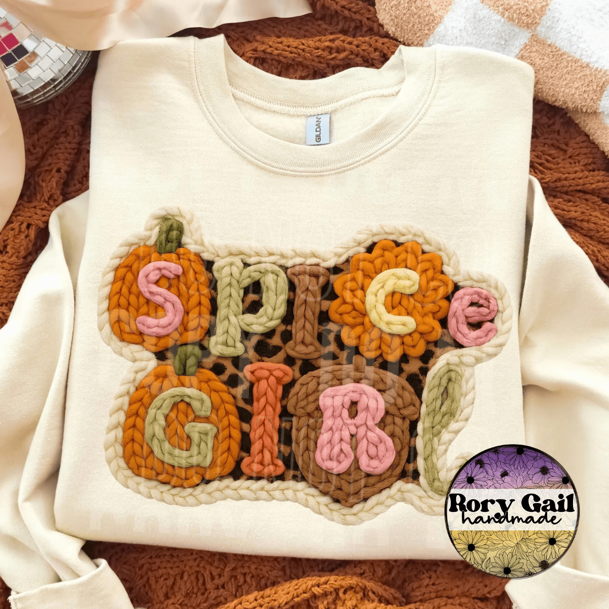 OCo T-Shirt Faux Knit Spice Girl Adult