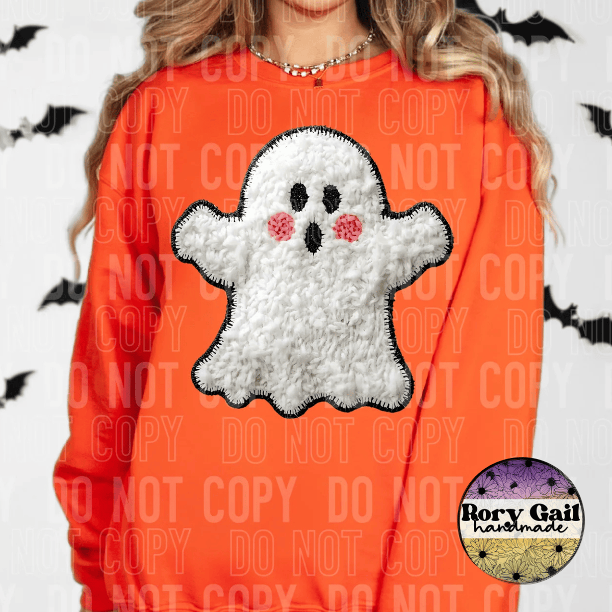 Neon Flamingo T-Shirt Faux Yarn Ghost Adult