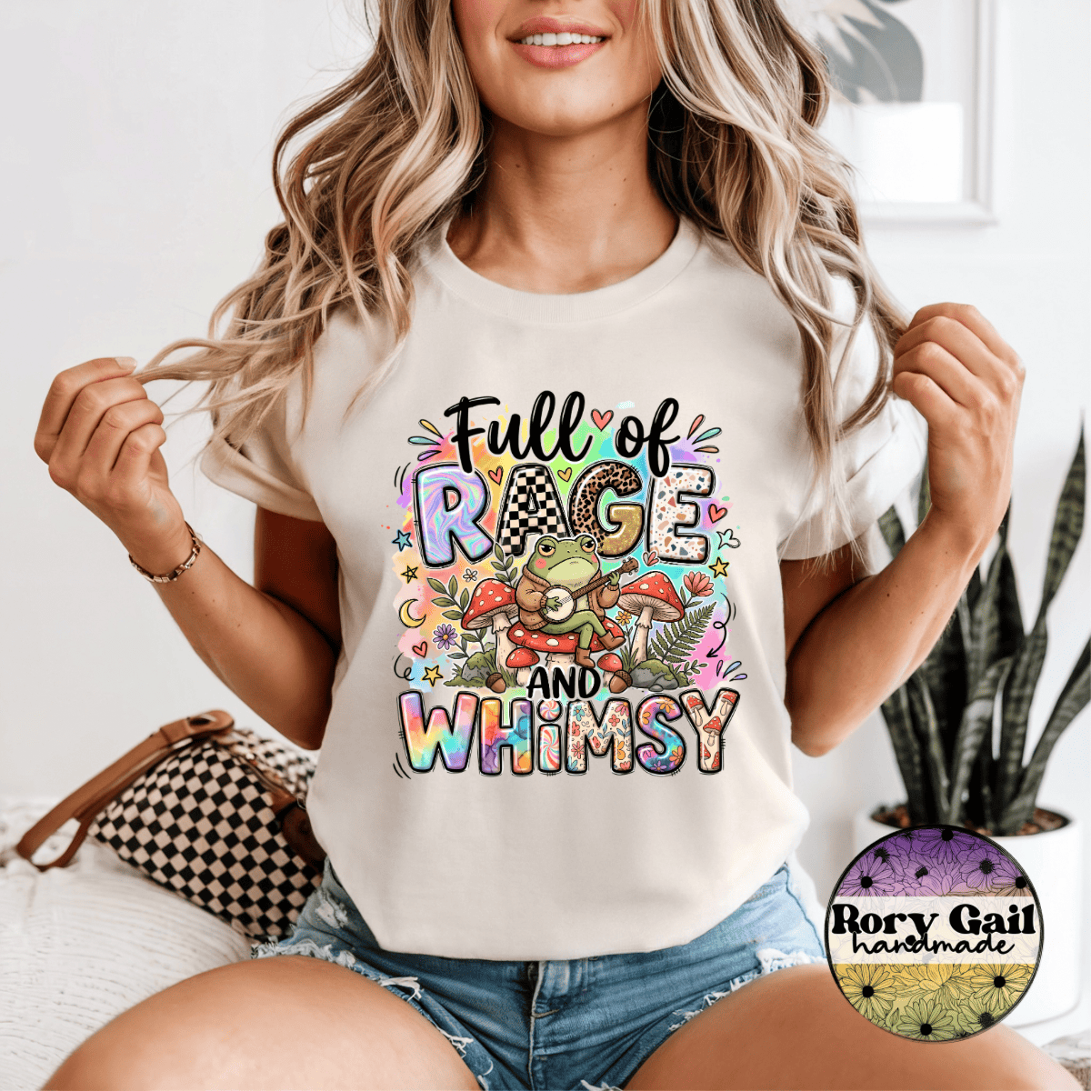 Rory Gail Handmade T-Shirt Full Of Rage And Whimsy