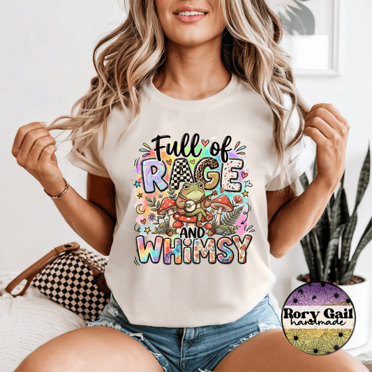 Rory Gail Handmade T-Shirt Full Of Rage And Whimsy
