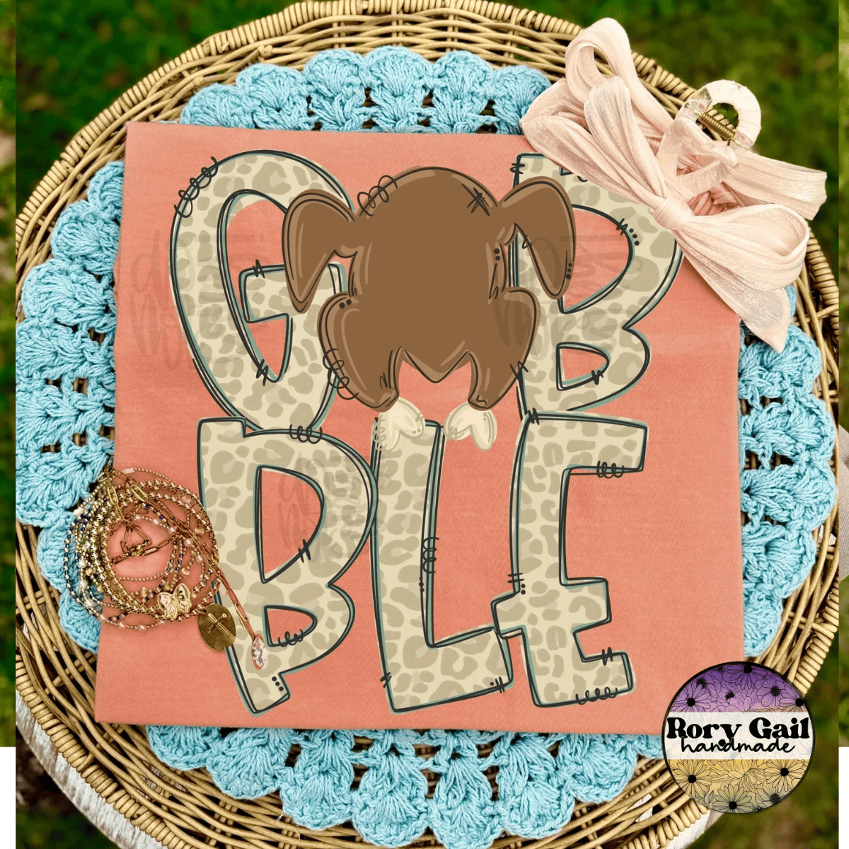 OCo T-Shirt Gobble Cooked Turkey Adult