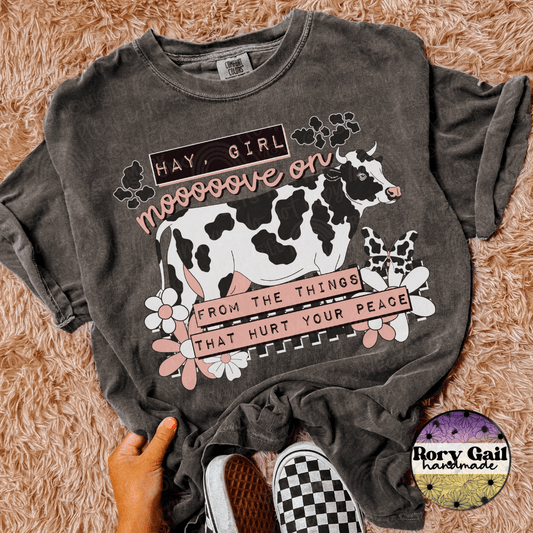 2Peas T-Shirt Hay Girl Mooove On Tee
